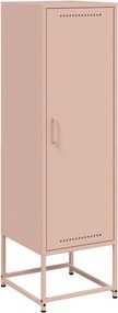 vidaXL Μπουφές Ροζ 36x39x123 εκ. από Ατσάλι