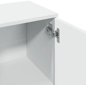 Ντουλάπι Λευκό 90,5x29,5x65 εκ. Επεξεργασμένο Ξύλο 849873