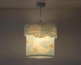 Φωτιστικό οροφής Ango Moon-Μπλε