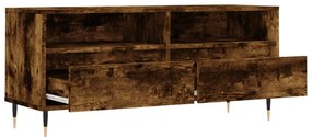 vidaXL Έπιπλο Τηλεόρασης Καπνιστή Δρυς 100x34,5x44,5 εκ. Επεξ. Ξύλο