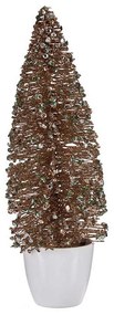 Χριστουγεννιάτικο δέντρο Krist+ Μέντα Champagne Πλαστική ύλη 10 x 33 x 10 cm