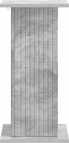 vidaXL Βάση φυτών Γκρι Σκυροδέματος 30,5 x 30 x 60,5 εκ
