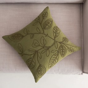 Μαξιλαροθήκη Pale Nature Green 43x43cm - Gofis Home 381/30