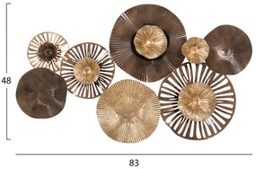 ΔΙΑΚΟΣΜΗΤΙΚΟ ΤΟΙΧΟΥ HM4199 ΜΕΤΑΛΛΟ ΣΕ ΓΗΙΝΑ ΧΡΩΜΑΤΑ 83x48Y εκ.
