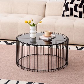 Τραπεζάκι σαλονιού Temporal Round-Mauro