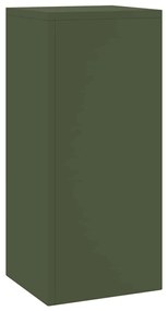 vidaXL στηλοβάτες γλαστρών , ελιά, 2 τμχ, 24 x 24 x 55 εκ., μεταλλικές