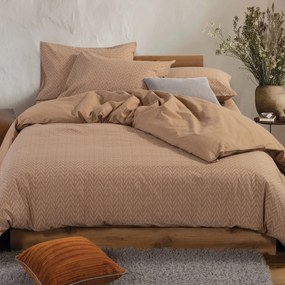 Σεντόνια Υπέρδιπλα (Σετ) Nef-Nef Homeware Smart Suspen Caramel Μπεζ ΧΩΡΙΣ ΛΑΣΤΙΧΟ 240x270