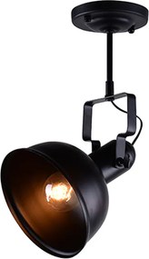 Σποτ Μονόφωτο Aca Riviera EG167071CB Black Matt