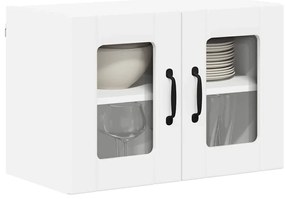 vidaXL Ντουλάπα Κουζίνας 2 pcs Λευκό 60 x 31 x 40 εκ