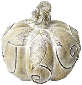 Διακοσμητική Κολοκύθα VRE108K2 18cm Beige Espiel Polyresin