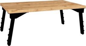 Τραπεζάκι laptop Sidon Megapap χρώμα pine oak 60x35,5x23,5εκ.