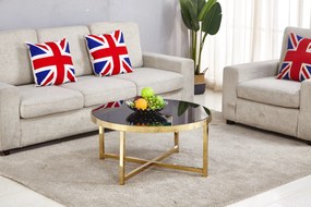 Τραπεζάκι σαλονιού EVA GOLD Φ82x40 DIOMMI 32-014