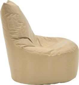 Πουφ πολυθρόνα Norm PRO pakoworld αδιάβροχο μόκα