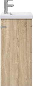 vidaXL Σετ Επίπλων Μπάνιου Sonoma Δρυς 61 x 40 x 84,5 εκ
