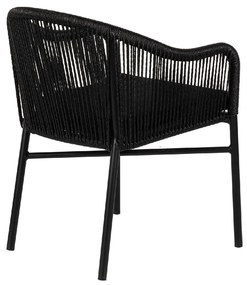 ΠΟΛΥΘΡΟΝΑ ΚΗΠΟΥ ARTELIBRE KAGERA ΜΑΥΡΟ ΑΛΟΥΜΙΝΙΟ/RATTAN 45X42X84CM