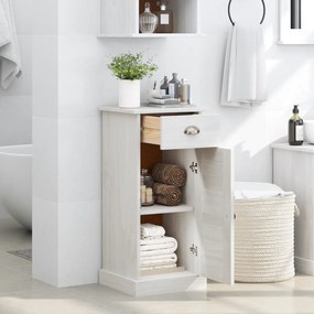 vidaXL Ντουλάπα του μπάνιου "VIGO" με Συρτάρι 37x34x80 εκ. Μασίφ ξύλο πεύκου