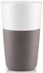 Φλυτζάνια Latte Πορσελάνινα (Σετ 2Τμχ) 501022 360ml Elephant Eva Solo Porcelain,Silicon
