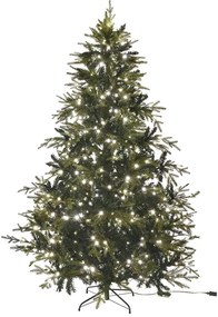 Χριστουγεννιάτικο Δέντρο Με Λαμπάκια Pre-Lit North Star Πλαστικό- PVC iliadis 210εκ. 78092
