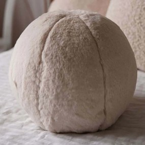 Μαξιλάρι Διακοσμητικό (Με Γέμιση) Pelus Top 150CRG1126 Beige Aberto Design 25x25 Σιλικόνη,Polyester