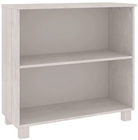 vidaXL Ντουλάπι HAMAR Λευκό 85 x 35 x 80 εκ. από Μασίφ Ξύλο Πεύκου