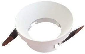 Φωτιστικό Σποτ Χωνευτό GU10 IP20 Zermira Eurolamp-147-52534-Λευκό 147-52534