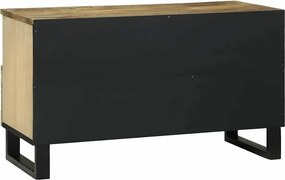 vidaXL Μονάδες TV 80 x 33 x 46 εκ Καφέ Επεξεργασμένο Ξύλο
