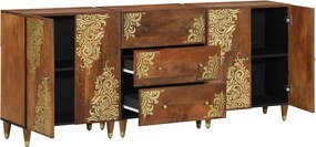 vidaXL Σετ Ντουλαπιών Μπάνιου 3 τμχ. 180 x 33 x 75 εκ.