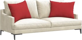vidaXL Μαξιλάρι Καναπέ 2 pcs Κόκκινο 70 x 50 cm ύφασμα