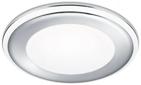 Πλαφονιέρα Φωτιστικό Οροφής Χωνευτό LED 10W Εφέ Aura Trio Lighting 652410106 Χρώμιο