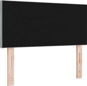 vidaXL Κεφαλάρι Ανοιχτό γκρι 90 cm ύφασμα