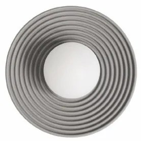 Απλίκα Φωτιστικό Τοίχου 1xE27 Τσιμέντο Φ28,5cm Cible SunLight-CIBLE-28CN-Γκρι CIBLE-28CN