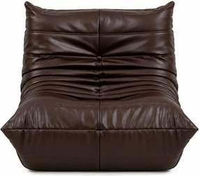 Πολυθρόνα Nextdeco Togo eco leather καφέ Υ70x97x85εκ.