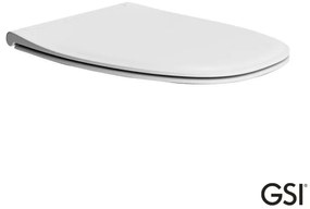 GSI Modo Κάλυμμα Λεκάνης βακελίτη SLIM soft close White Matt