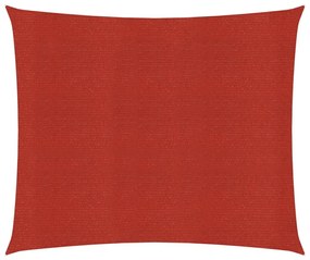 Πανί Σκίασης Κόκκινο 4 x 4 μ. από HDPE 160 γρ./μ² - Κόκκινο