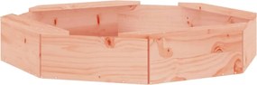 vidaXL Αμμοδόχος με Καθίσματα Οκτάγωνη από Μασίφ Ξύλο Ψευδοτσούγκας