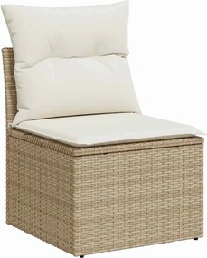 vidaXL Σετ Καναπέ Κήπου 6 τμχ. συνθετικό ρατάν