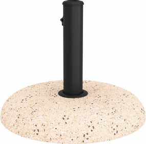 vidaXL Βάση ομπρέλας Κίτρινο Ø 45 x 33 εκ. Σκυρόδεμα