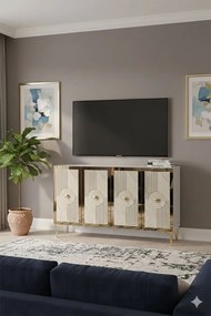 Console Pega 120 - White, Travertine, Gold White
Travertine
Gold