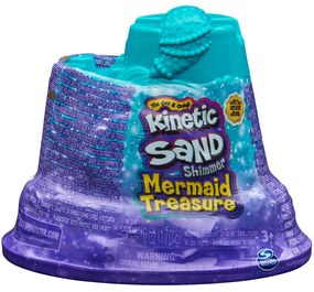 Παιχνίδι Κατασκευών Με Κινητική Άμμο 6064334 Shimmer Mermaid Treasure Purple Spin Master
