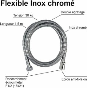 Μάνικα για το Nτους Edouard Rousseau 1,5 m