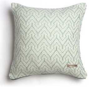 Μαξιλαροθήκη Διακοσμητική Tymfi Classic Mint-Sugar Aslanis Home 45X45 Βαμβάκι-Chenille