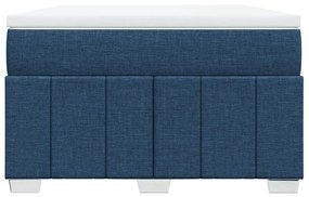 ΚΡΕΒΑΤΙ BOXSPRING ΜΕ ΣΤΡΩΜΑ ΜΠΛΕ 120X190 ΕΚ. ΥΦΑΣΜΑΤΙΝΟ 3285462