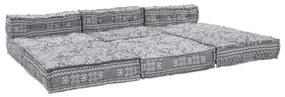vidaXL Μαξιλάρι 4 pcs Ανοιχτό γκρι 70 x 70 x 54 εκ Πολυεστέρας