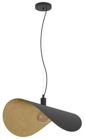 Φωτιστικό Οροφής Κρεμαστό 390429 Ε27 80x55x200cm Black-Gold Eglo