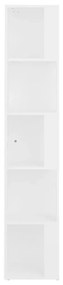 Ντουλάπι Γωνία Λευκό 33 x 33 x 164,5 εκ. από Μοριοσανίδα - Λευκό