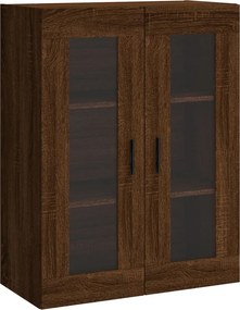 vidaXL Ντουλάπι Τοίχου Καφέ Δρυς 69,5 x 34 x 90 εκ.