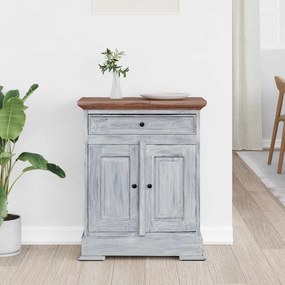 vidaXL Ντουλάπι αποθήκευσης 63 x 30 x 79 εκ Στερεό ξύλο Μαόνι