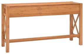 vidaXL Γραφείο με 2 Συρτάρια 140 x 40 x 75 εκ. Ξύλο Teak