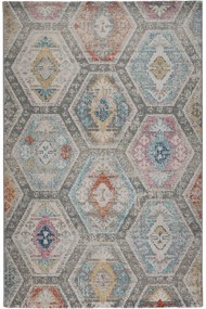 Χαλί Naif 69277 195 Beige-Multi Βιοκαρπέτ 200X290cm