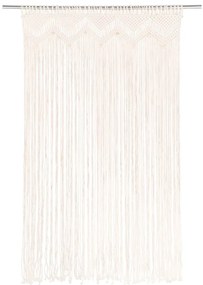 vidaXL Κουρτίνα Μακραμέ 140 x 240 εκ. Βαμβακερή